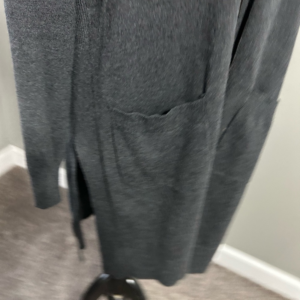 89th and Madison women’s long sleeve cardigan open front sweater with pockets - Picture 3 of 11